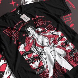 Boa hancock One Piece Manga Anime Pirate Unisex Tshirt T-Shirt Tee ALL SIZES